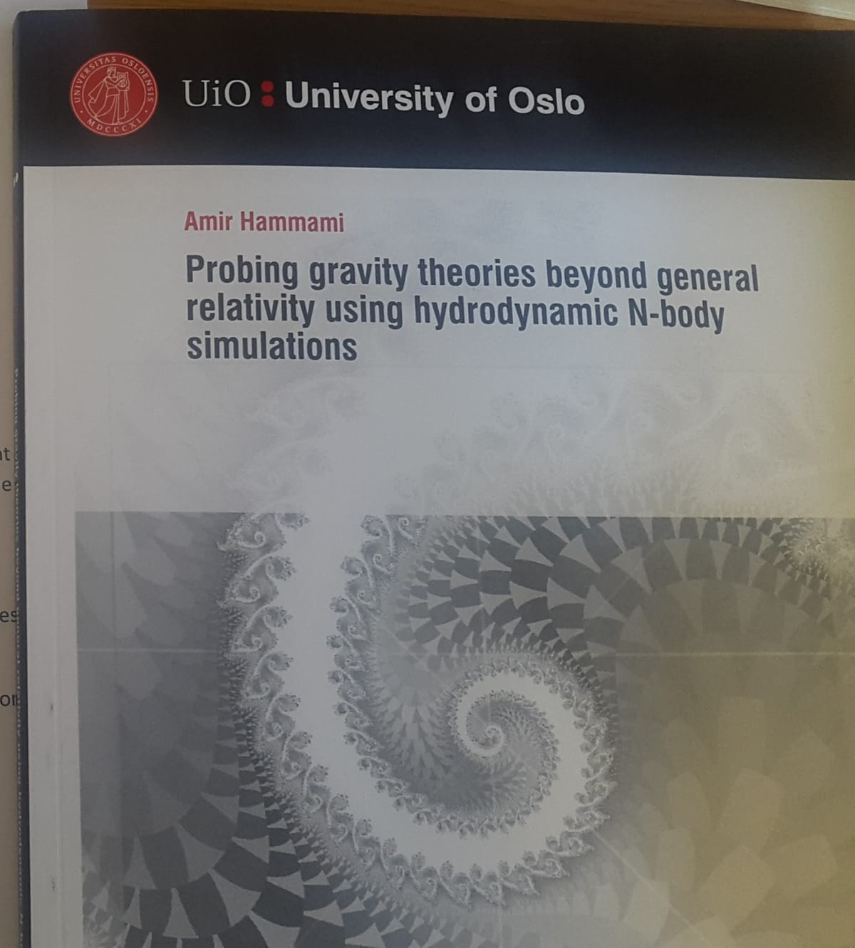 My PhD thesis